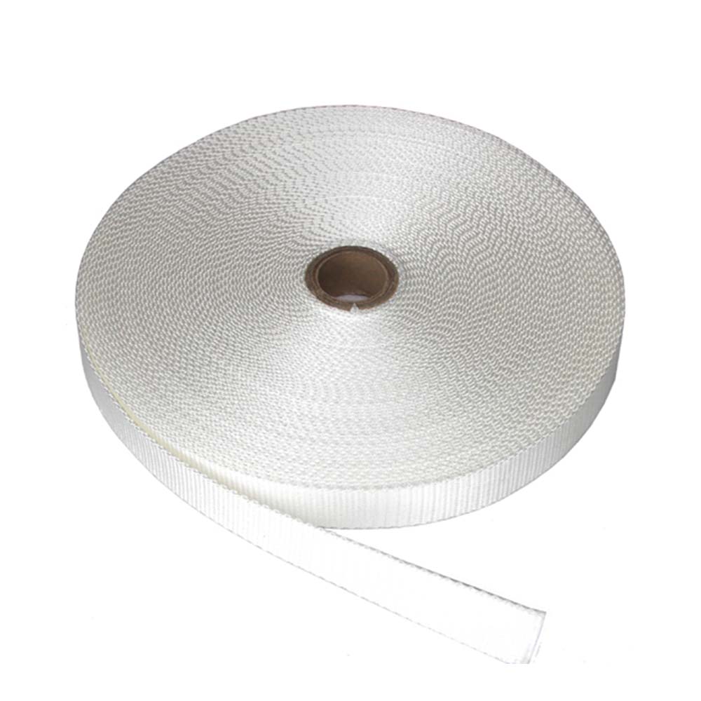 Fettuccia in nylon per legature bianco di bovini