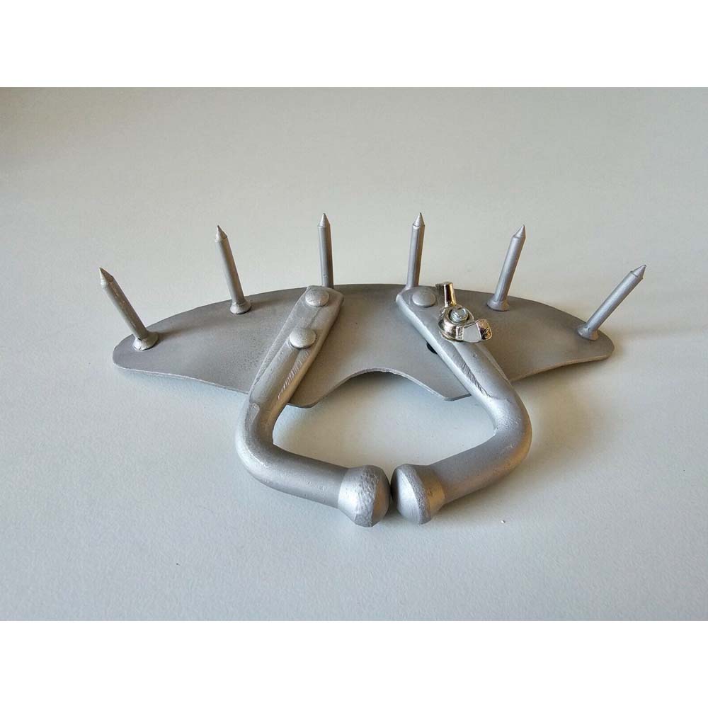 Antisucchio bovini krause in metallo leggero regolabile