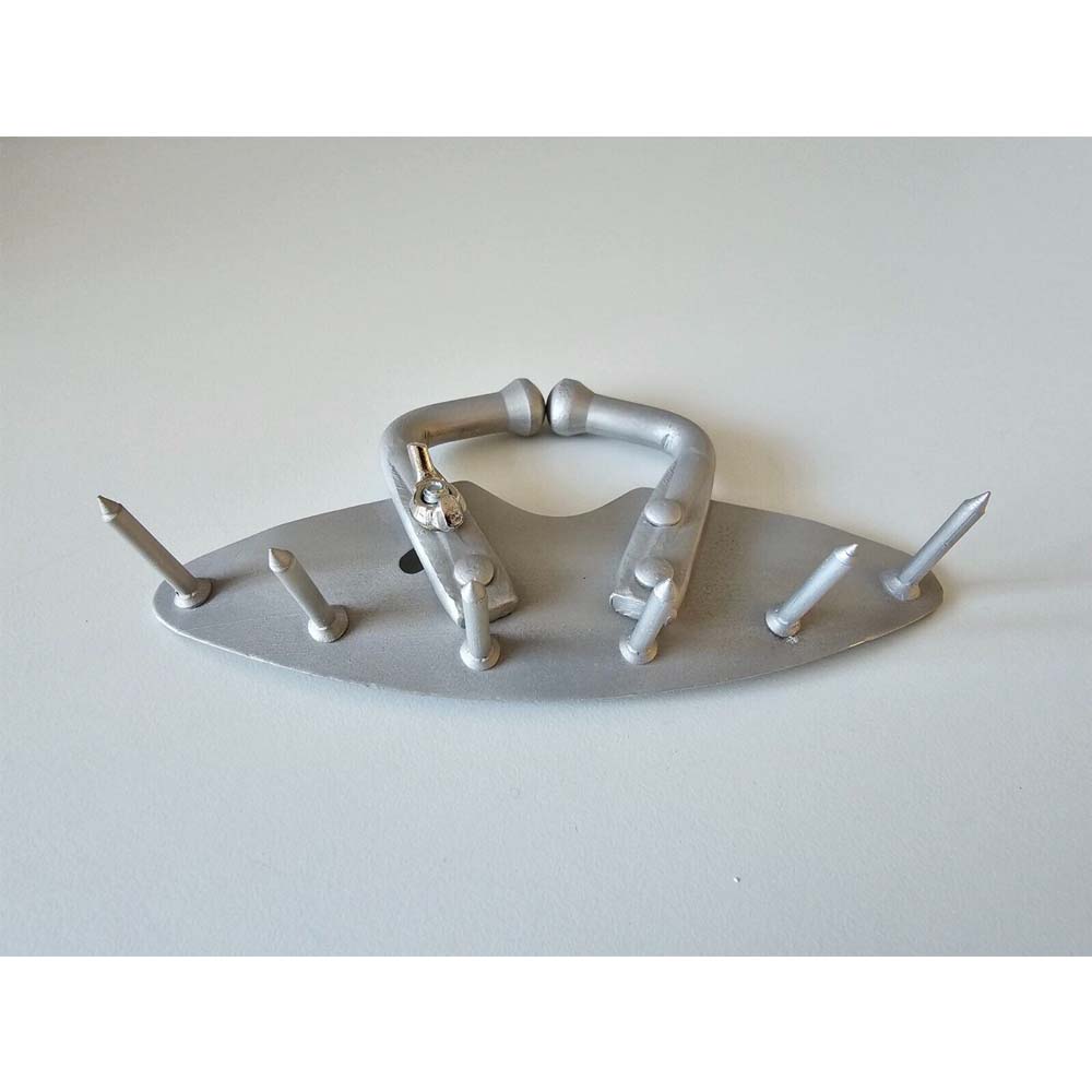 Antisucchio bovini krause in metallo leggero regolabile