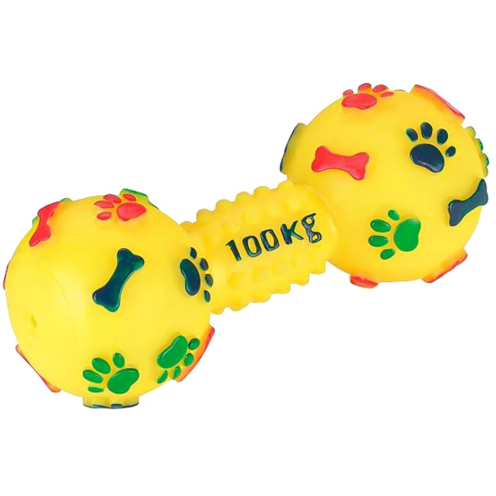 Manubrio in vinile con squeaker piccolo