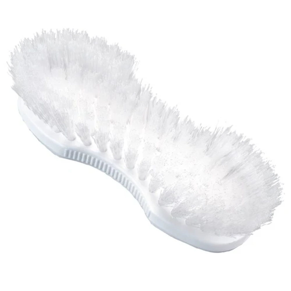 Spazzola bianca setole dure per mungitura industria