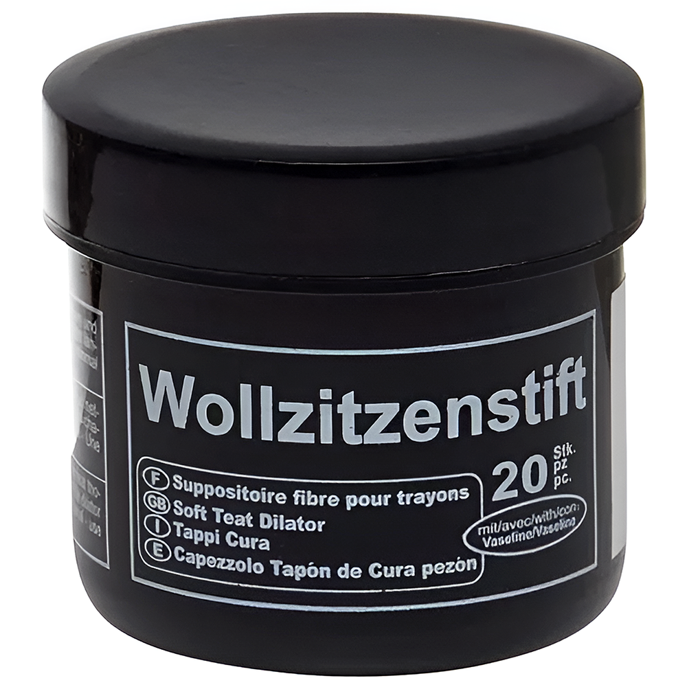 Cannula Capezzolo Lana- Bovini Mucche Pecore Stiloidi mMmmella 20 Pezzi