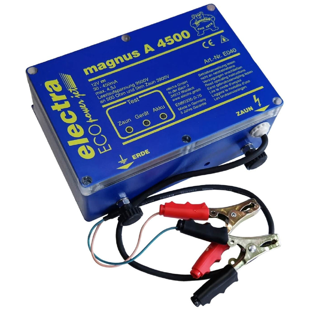 Electra Magnus A4500 Energizzatore Elettrico per Recinti