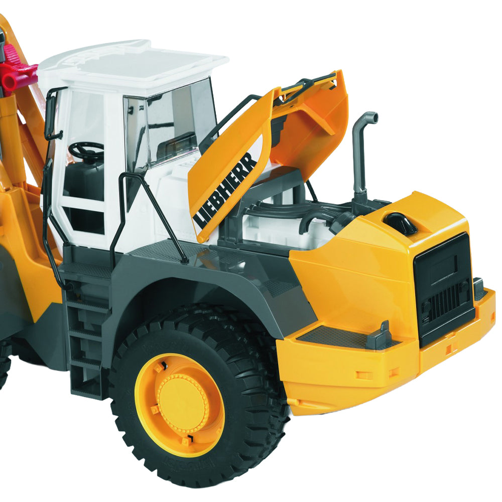 Bruder Caricatrice Gommata Liebherr L574 Giocattolo
