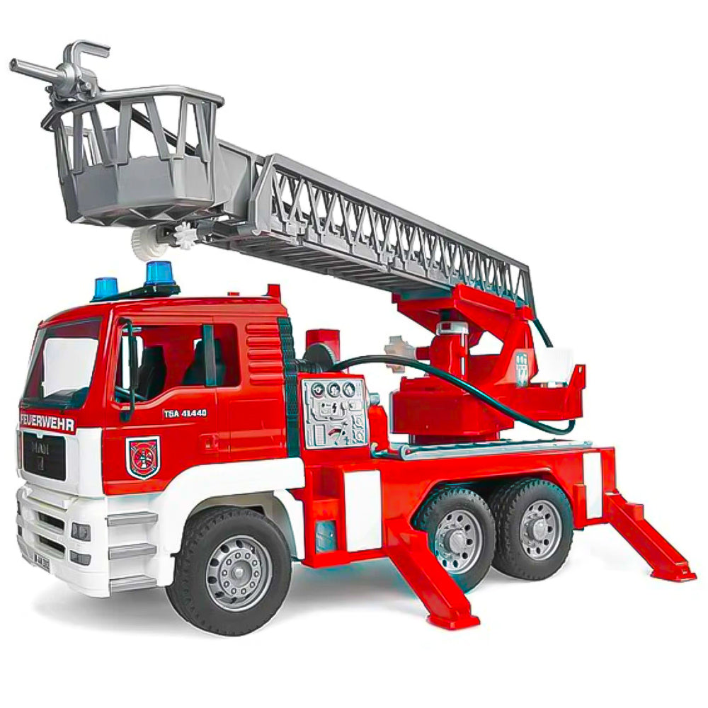 Bruder Camion Pompieri MAN TGA - Funzioni Realistiche e Dettagliata Scala 1:16