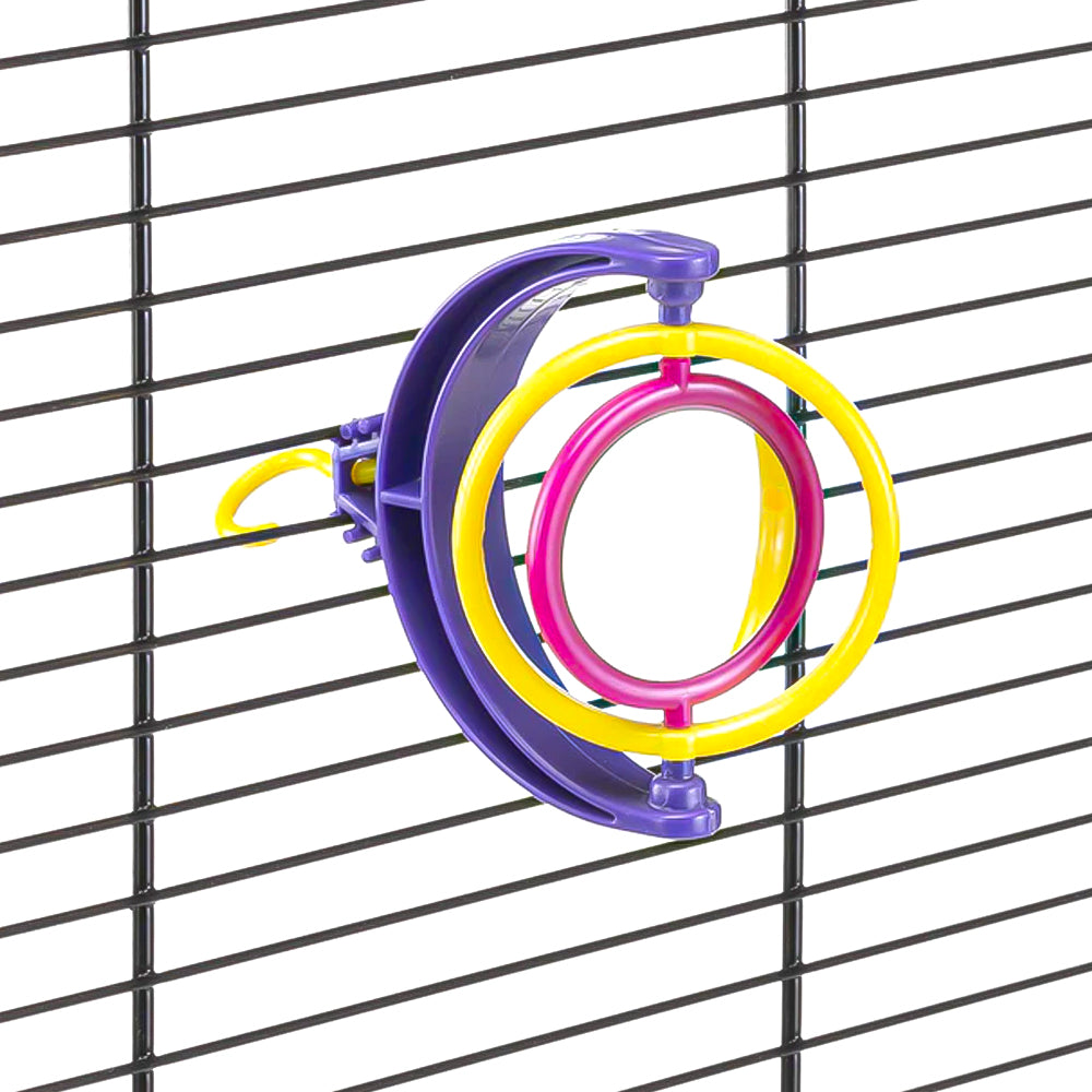 Gioco PA 4212 - Specchietto con Campanello per Canarini e Uccelli Esotici