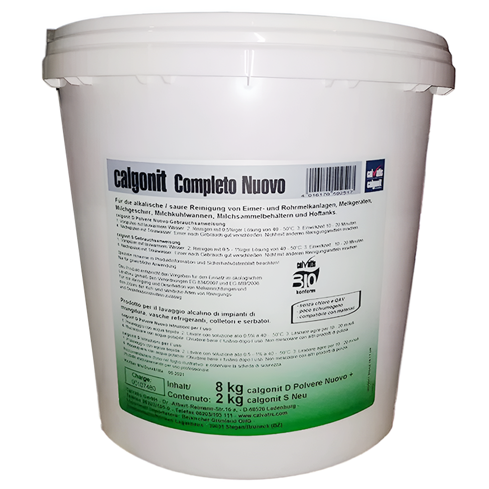Igiene impianto di mungitura Calgonit Completo Nuovo da 10kg