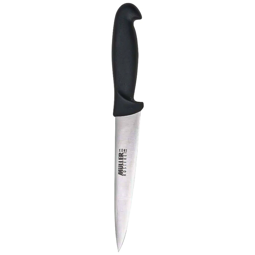 Muller Coltello da macellaio in acciaio inox con manico in plastica 18 cm