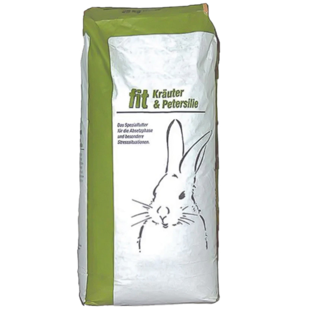 Mangime completo per conigli con erbe e prezzemolo pellet 25kg