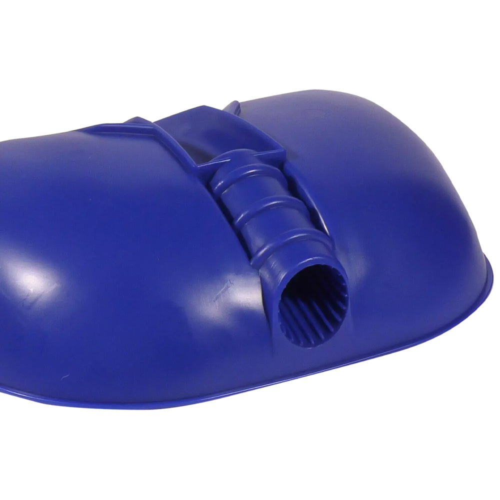 Pala in Plastica Blu con Bordo – Pala Universale Robusta con Profilo in Alluminio