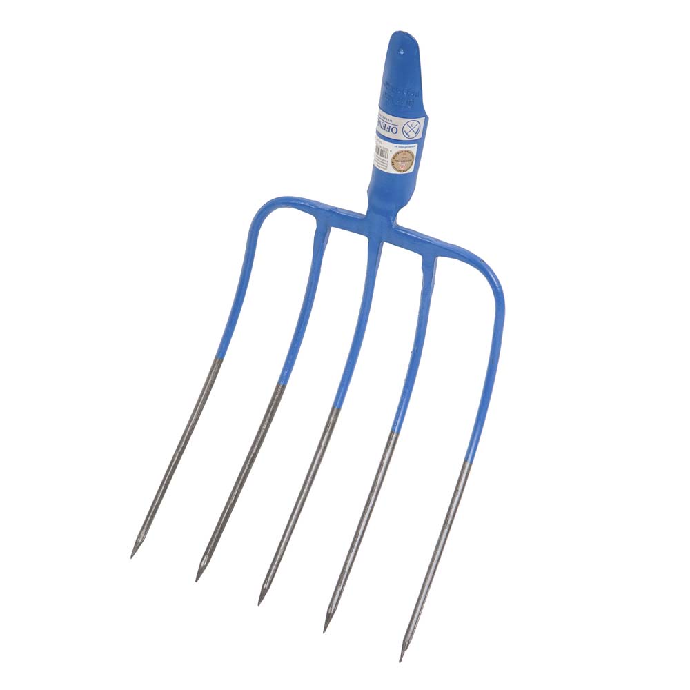 Forcone per letame a 5 denti senza manico