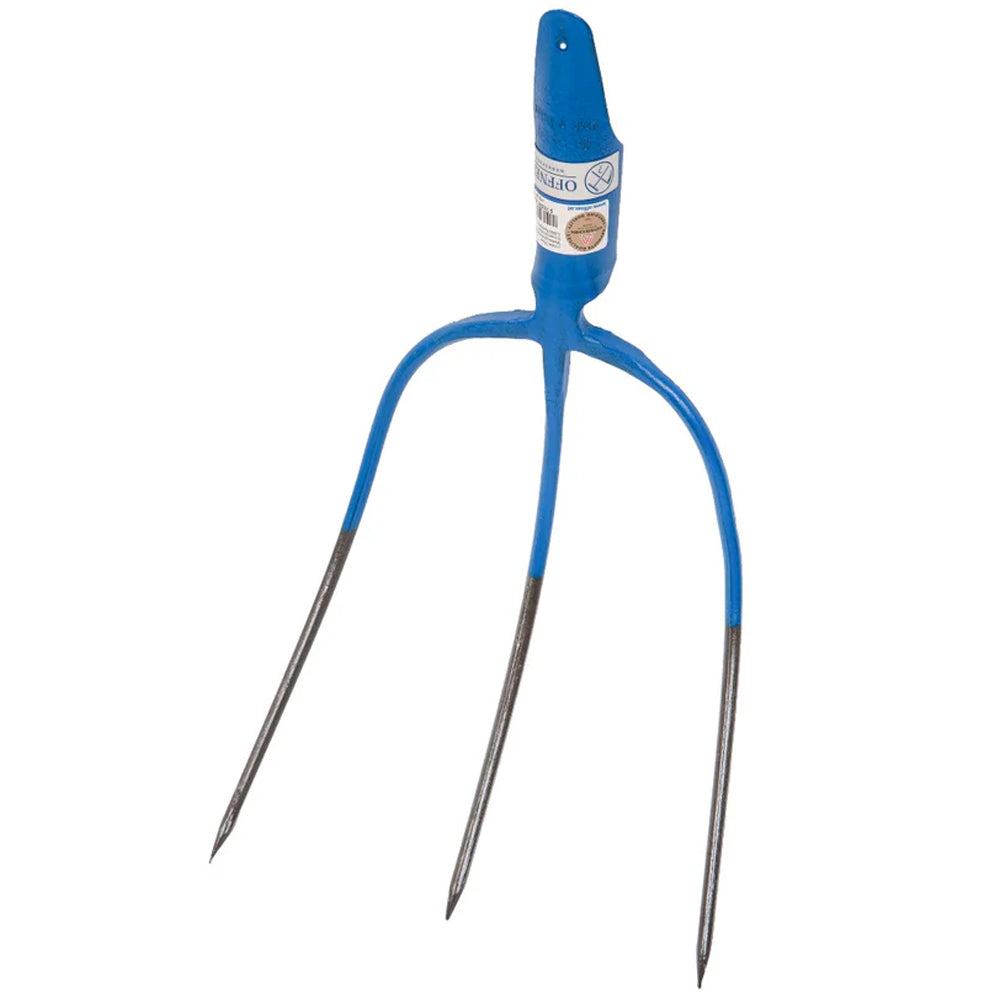 Forca da fieno, 28x25 cm, 3 denti e manico