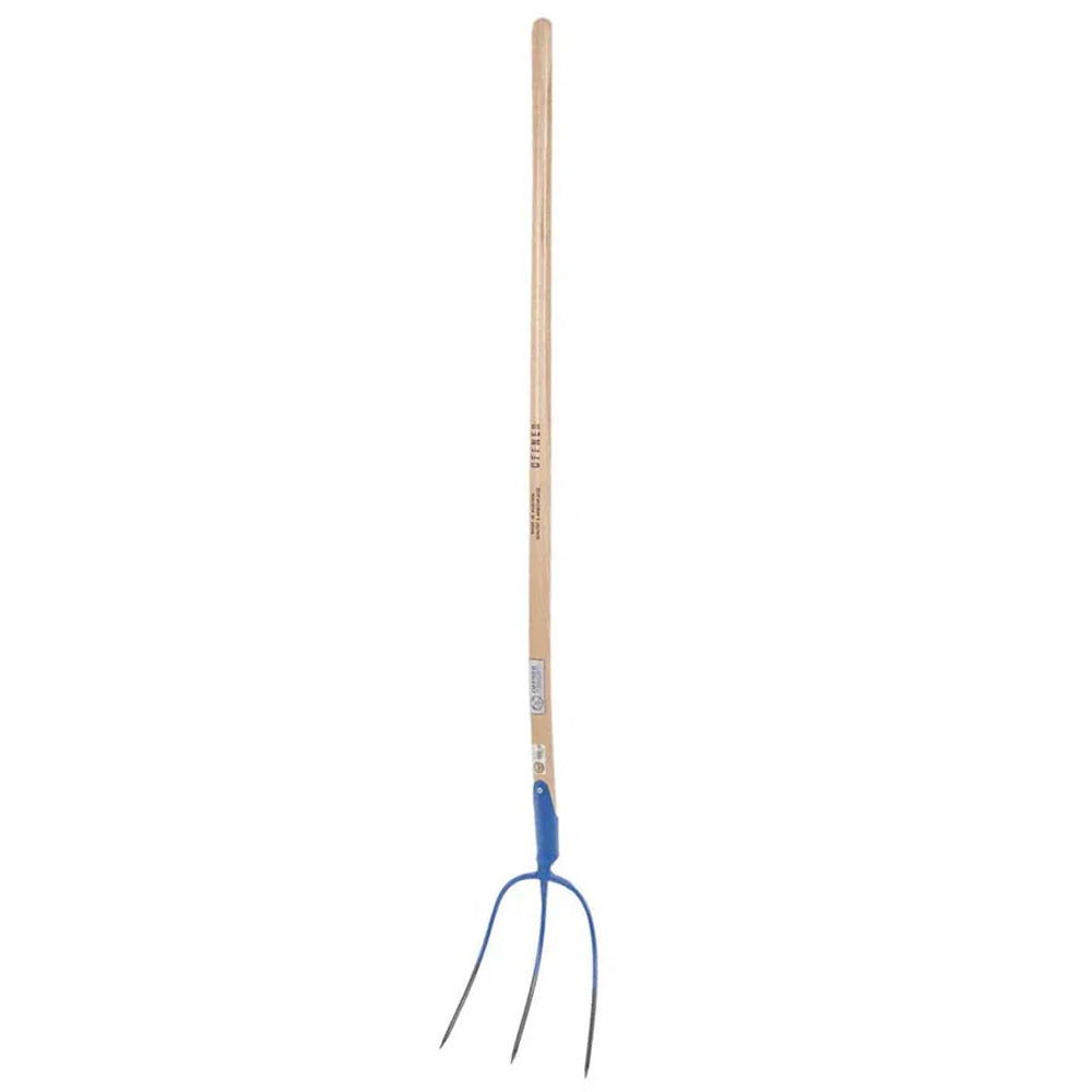 Heugabel mit Stiel, 3 Zinken, 31x29cm