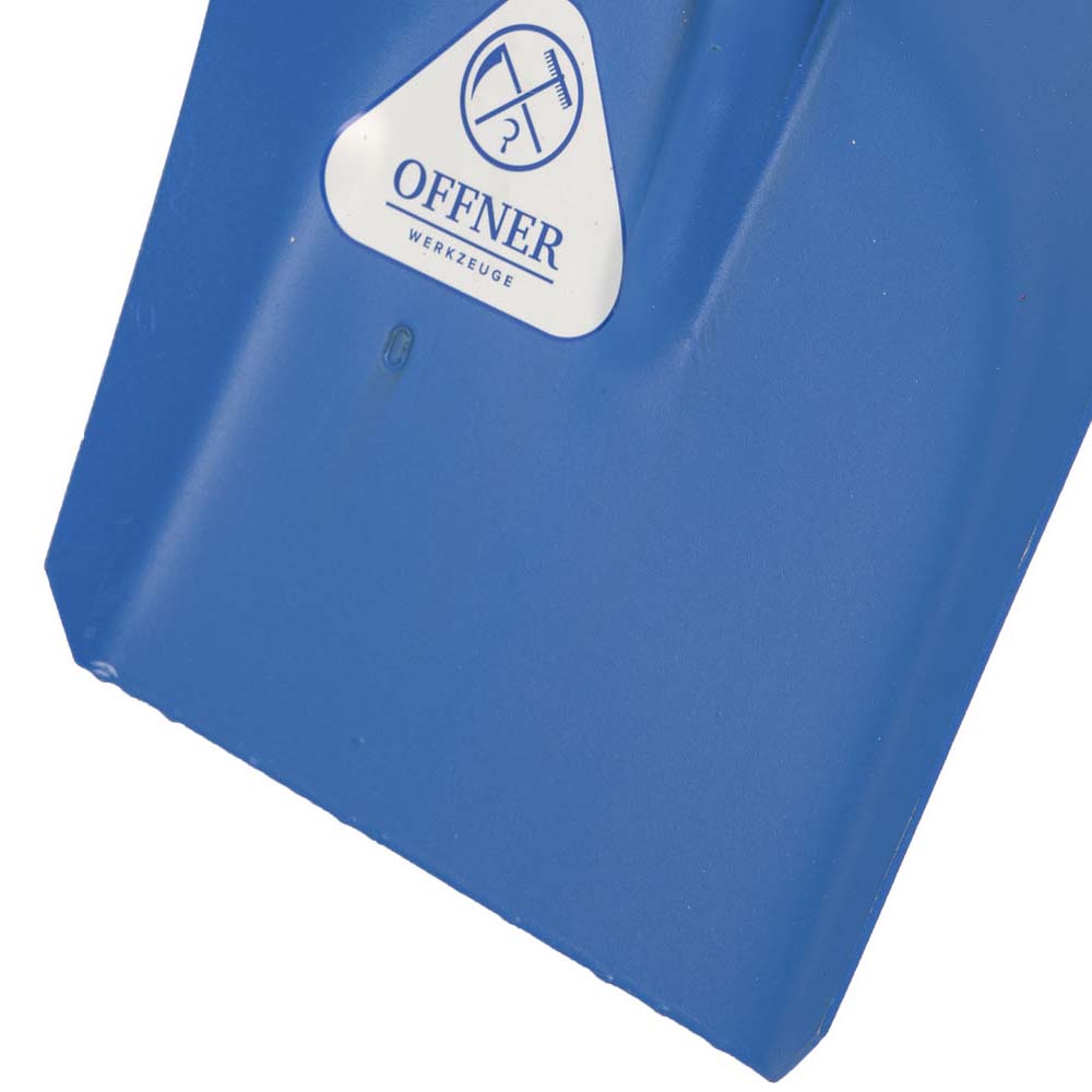 Pala universale in lamiera d'acciaio senza manico Blu