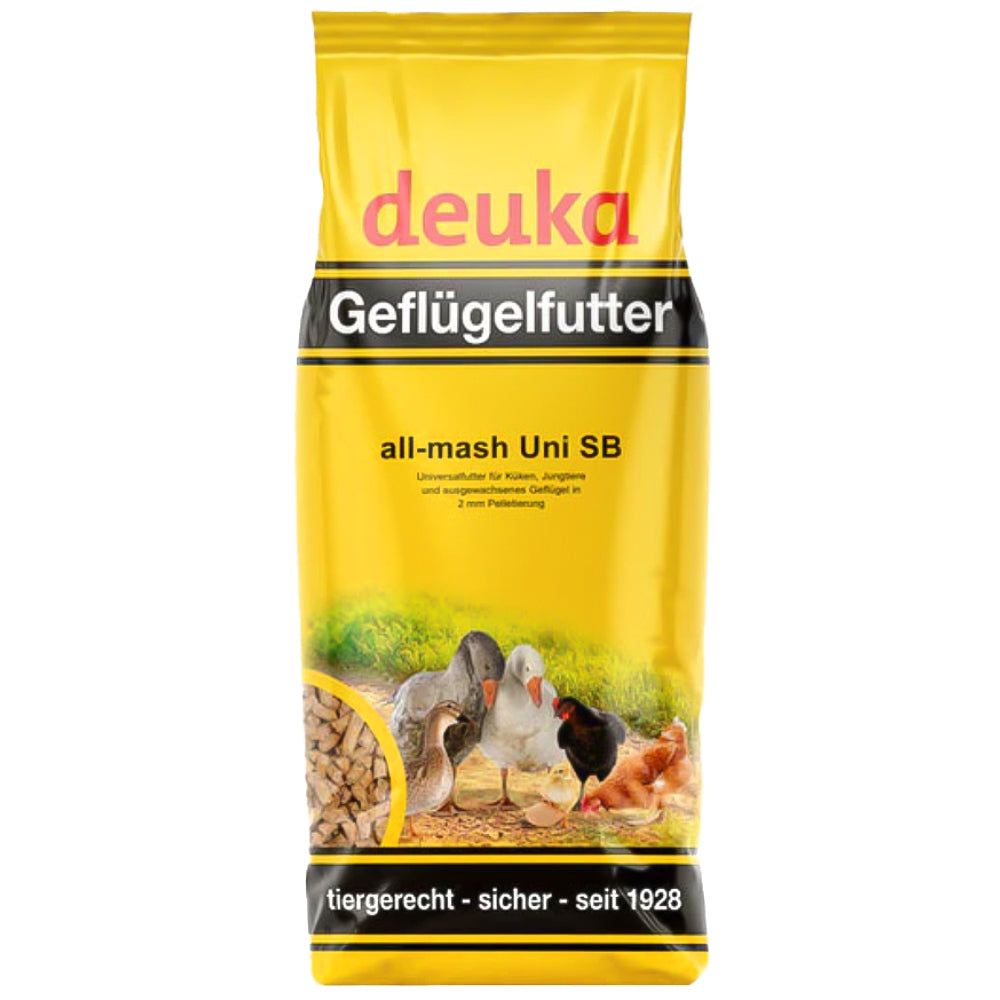 Deuka all-mash Uni – mangime per pulcini e pollame 5kg