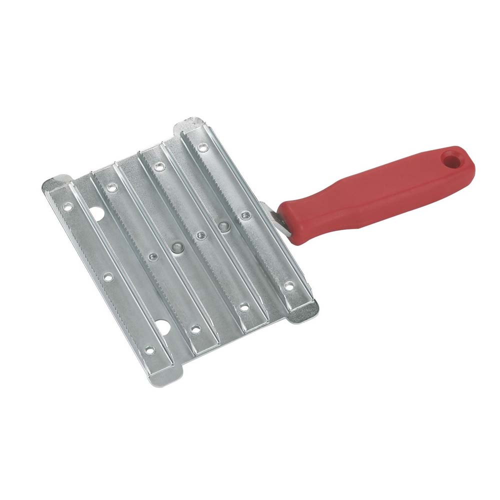 Striglia in Metallo con 2 Ferri - Ideale per Cavalli