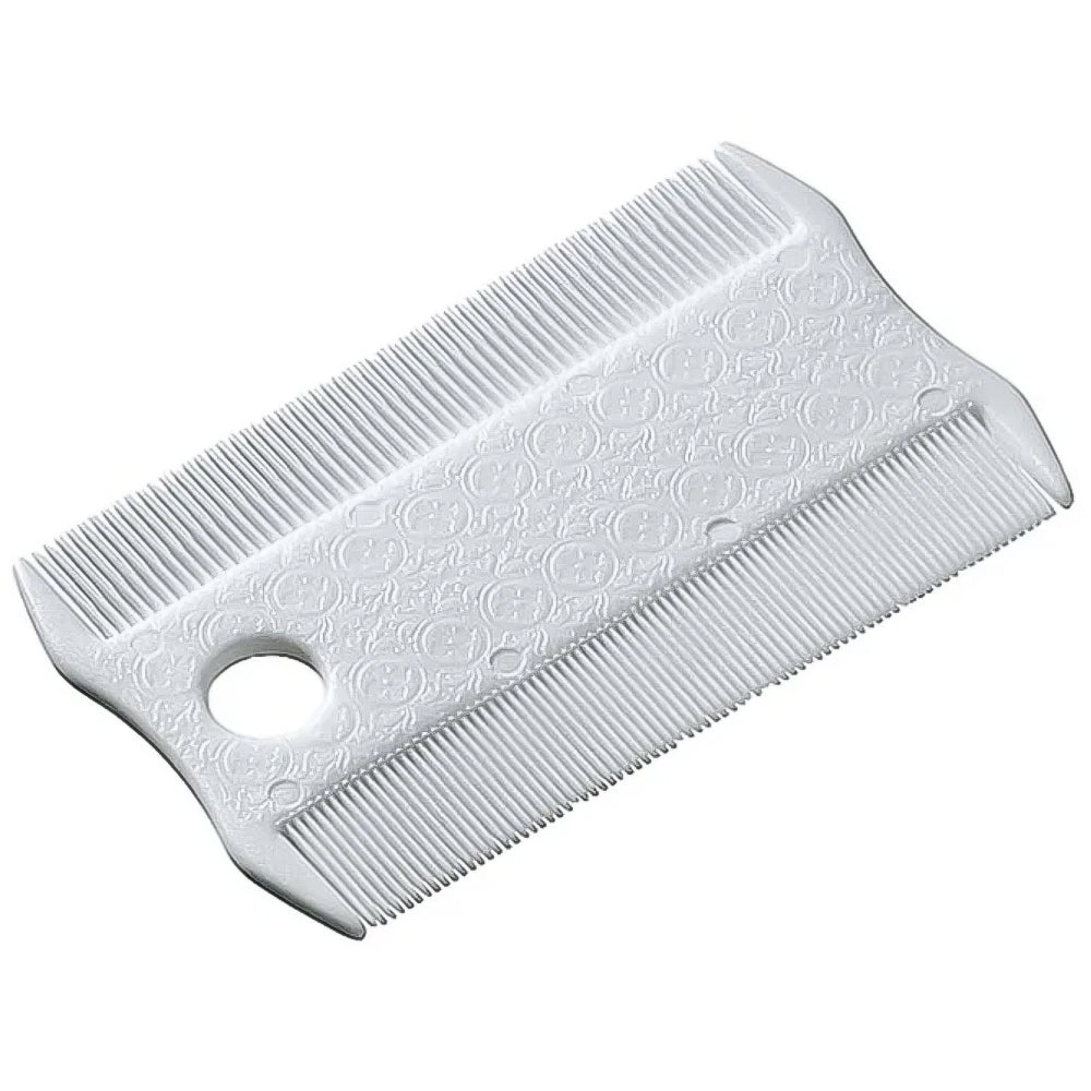 GRO 5836 Pettine doppio antipulci per cani e gatti