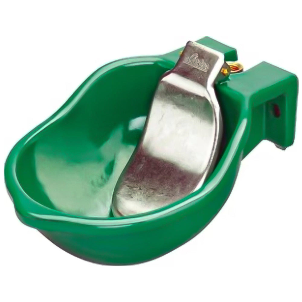 Abbeveratoio con lingua a pressione Lister SB 8 SD - verde