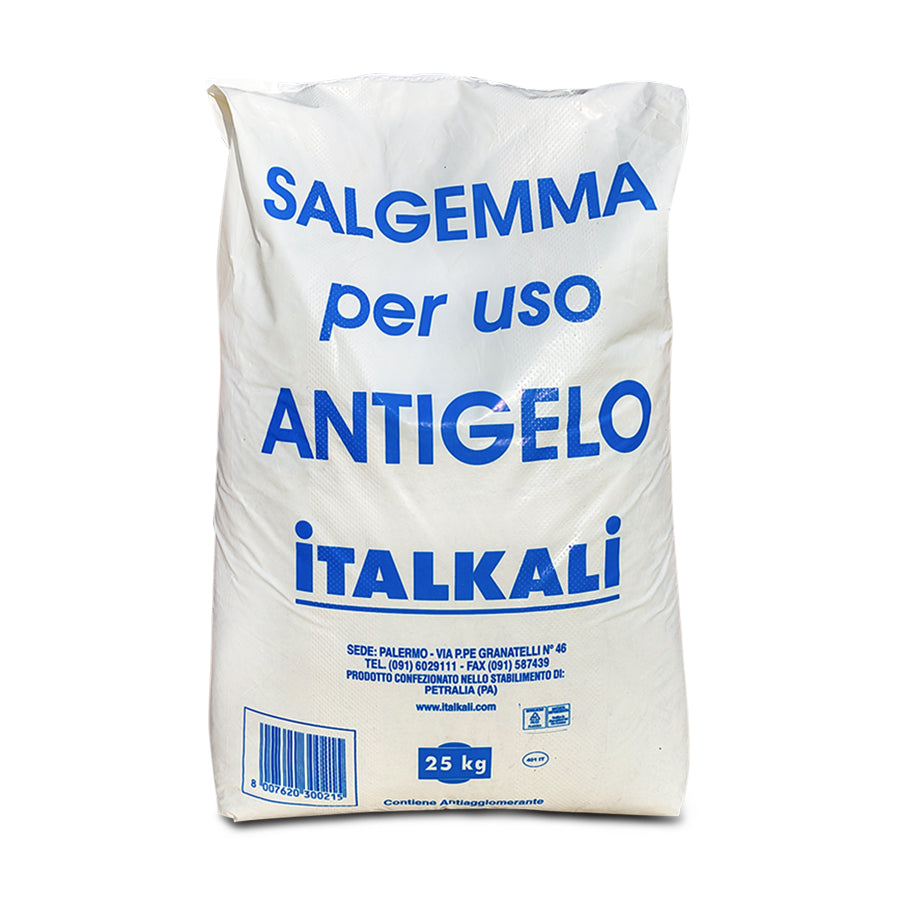 Italkali Auftausalz - Streusalz gegen Schnee und Eis 25kg