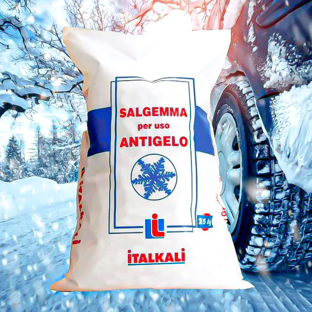 Italkali sale disgelo – antigelo neve e ghiaccio 25 kg