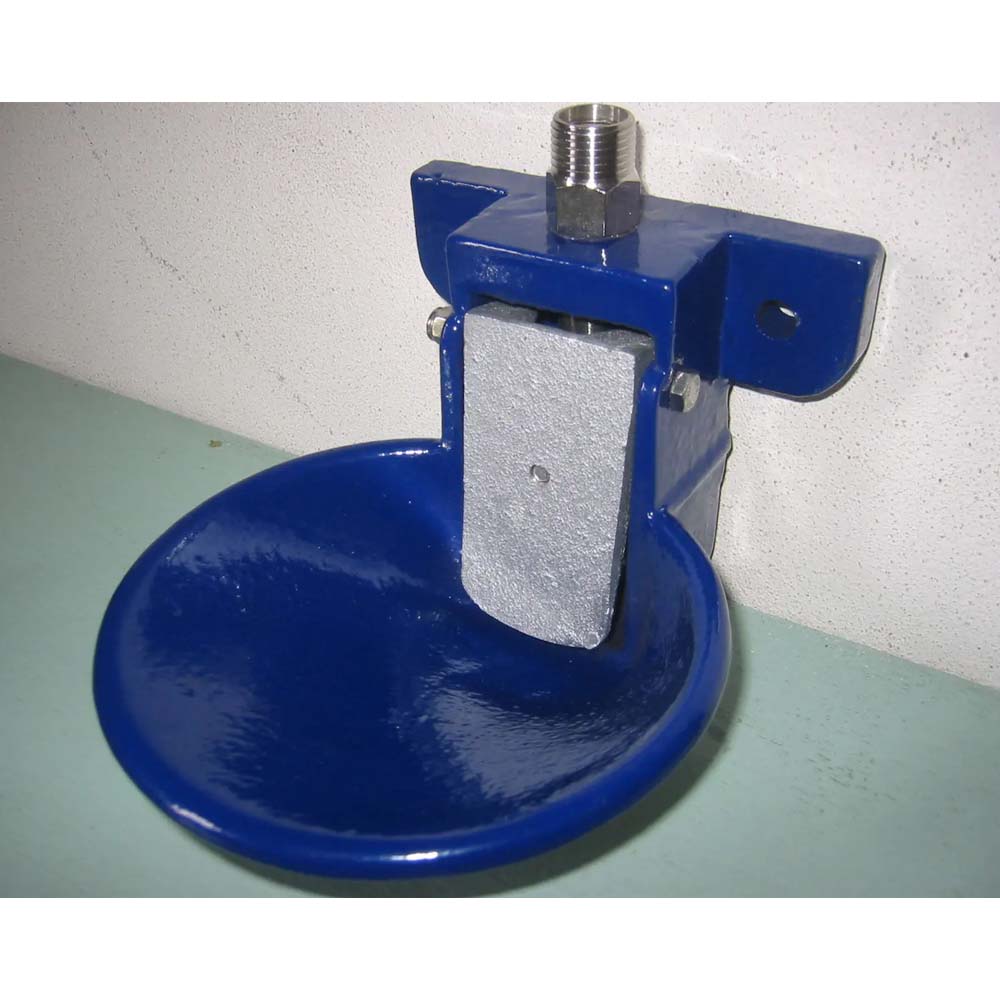 Abbeveraotio Resistente In Ghisa Blu Per Bovini, Ovini E Caprini