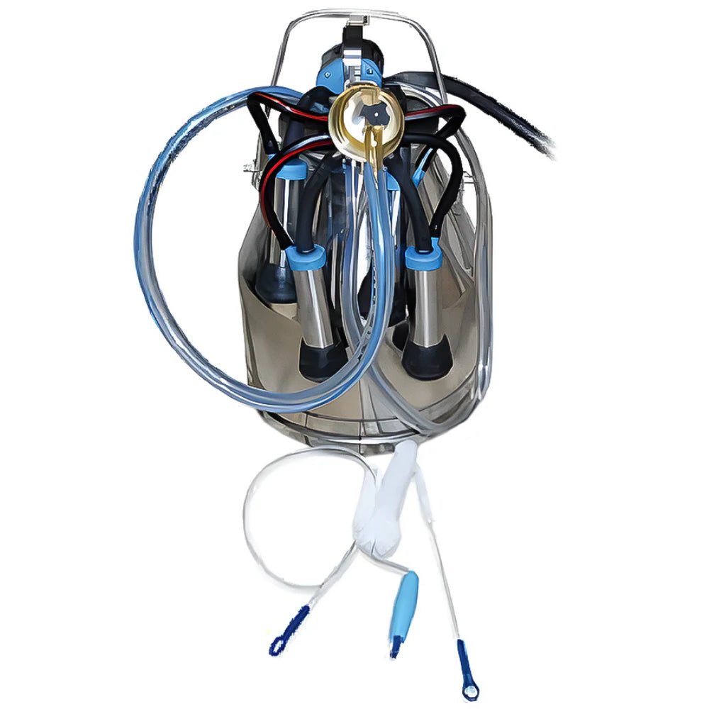 Secchio in Acciaio Inox per Mungitore Capacità 25 Litri