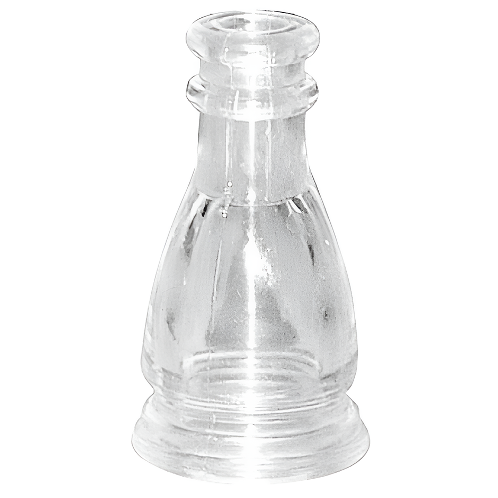 Bicchierino Trasparente in Plastica con Orlo per Mungitrici