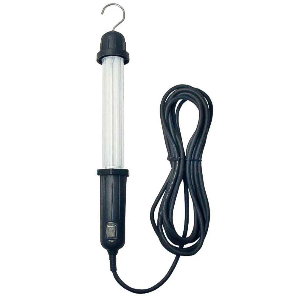 Lampada portatile fluorescente 11W 230V IP54 cavo 5M
