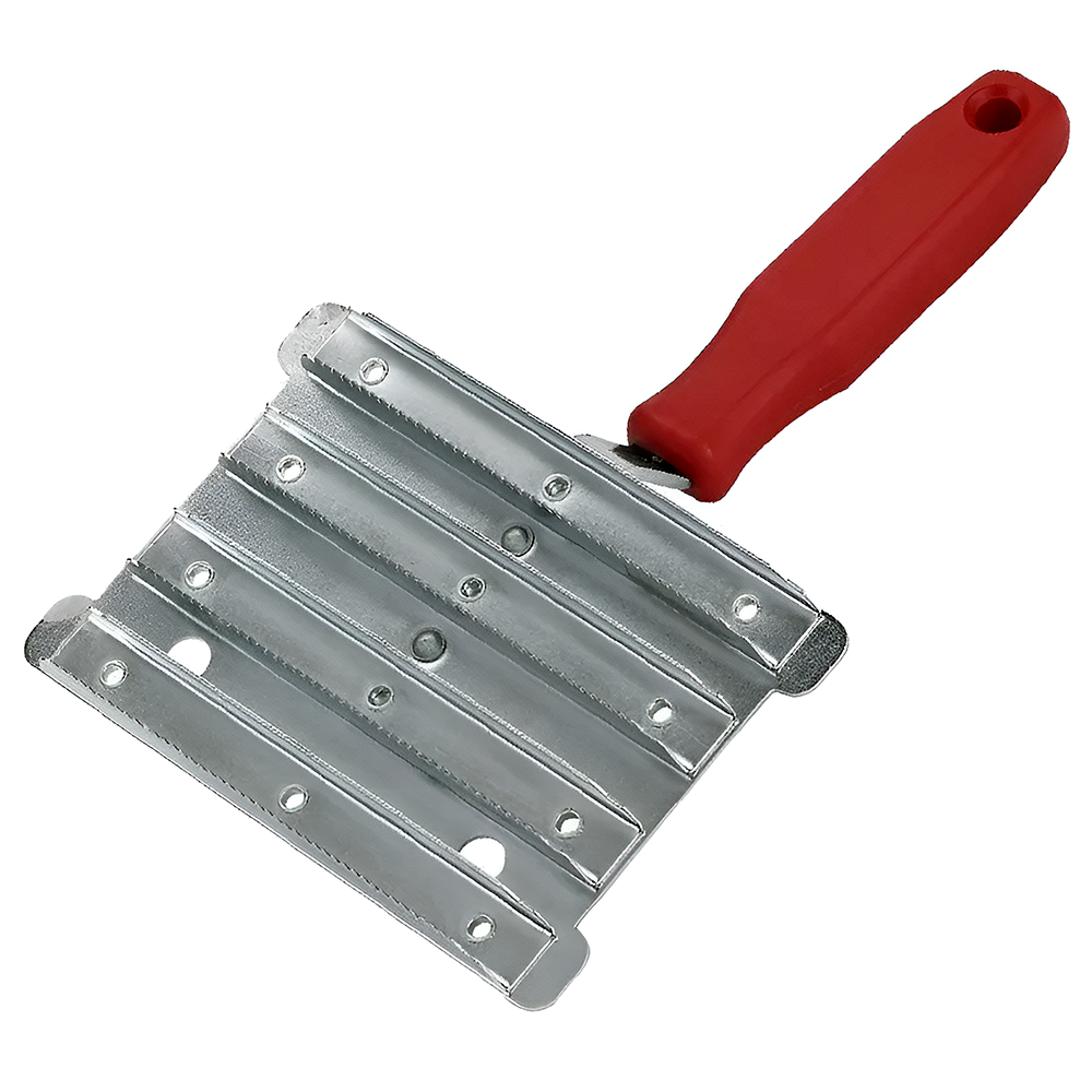 Striglia in metallo a dentatura grosso per i bovini