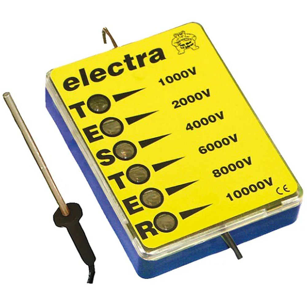 Tester di tensione per recinti elettrici Super 6