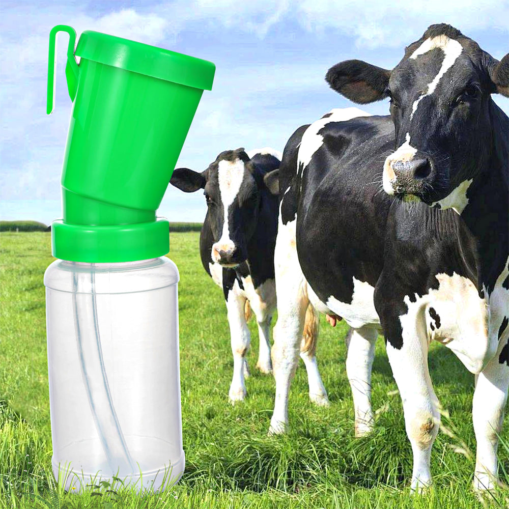 Applicatore per Immersione del Capezzolo - Dispositivo per Igiene della Mammella per Bovini - Pulizia e Disinfezione Sicura