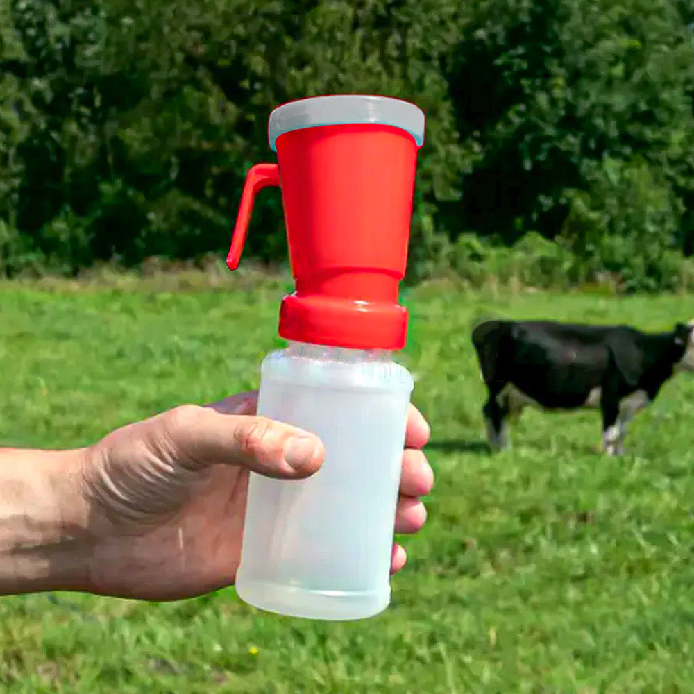 Applicatore per Immersione del Capezzolo - Dispositivo per Igiene della Mammella per Bovini - Pulizia e Disinfezione Sicura