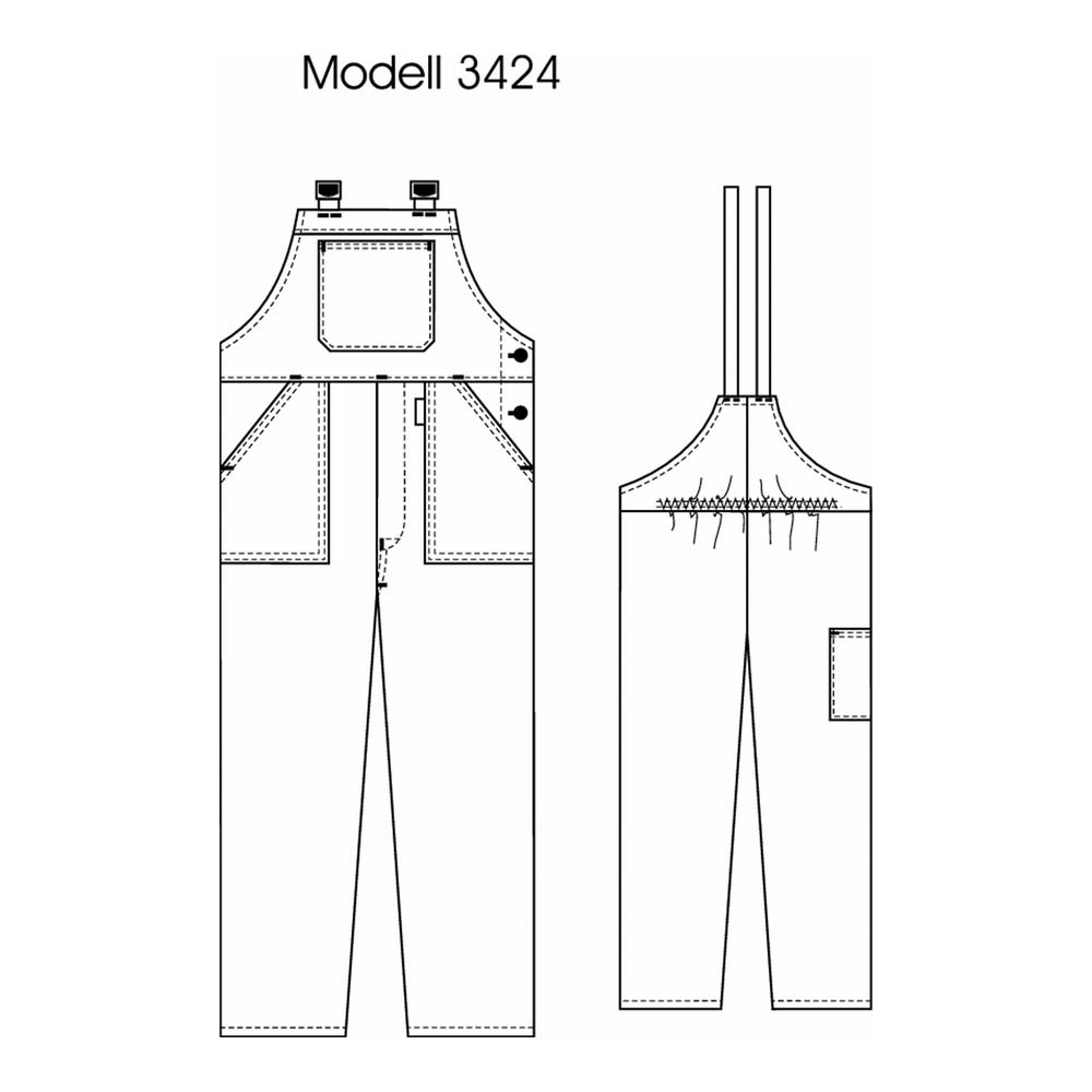Salopette per bambini Reindl blu
