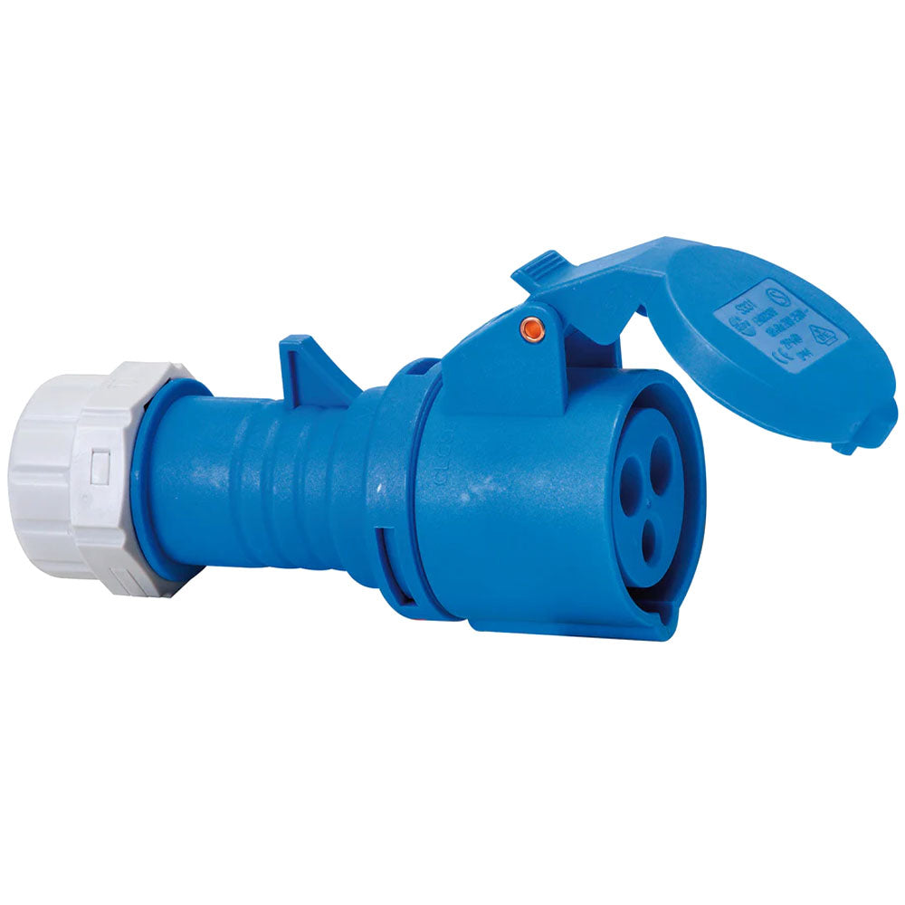 presa CEE 230v 16a per sterno - IP44 tecnologia senza viti 3 poli