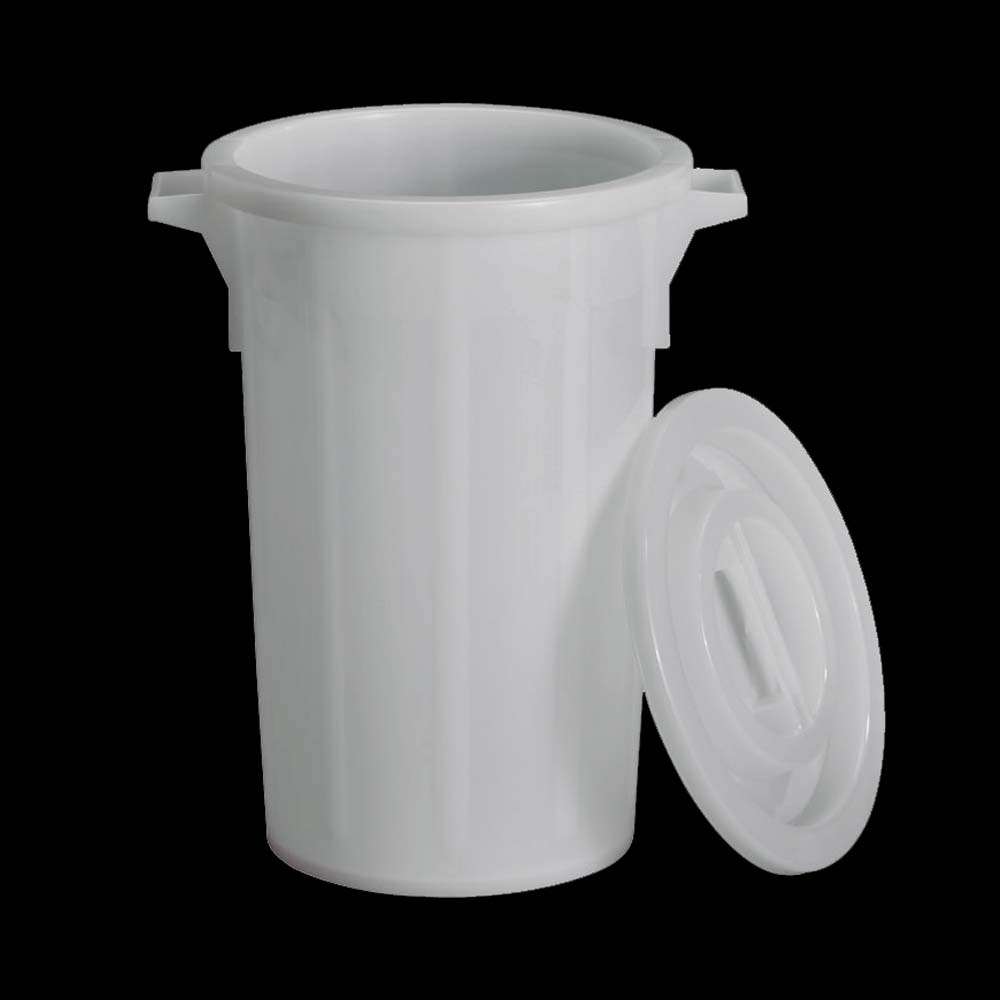 Coperchio per bidone per la spazzatura bianco