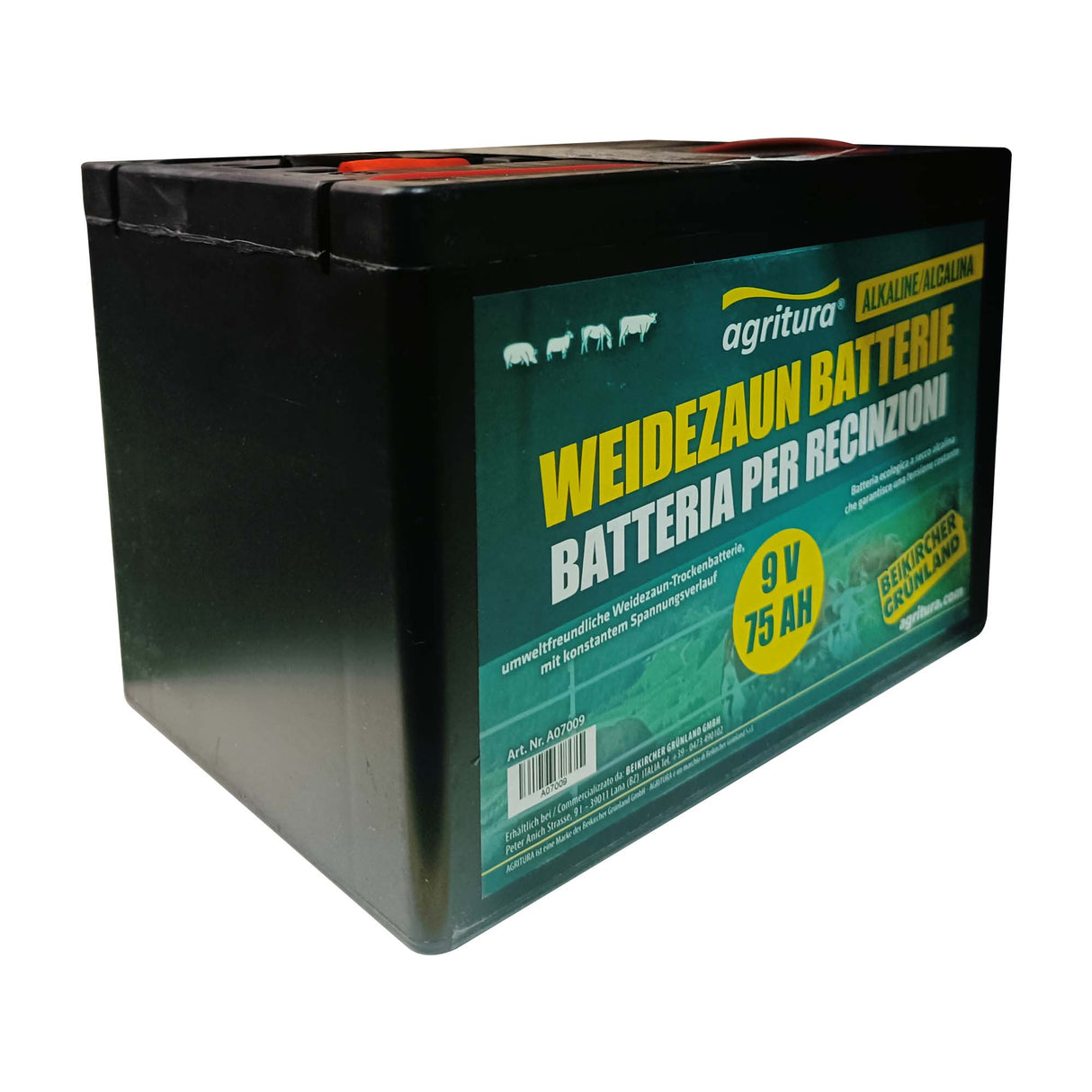 Batteria Speciale 9V per Recinti Elettrici – Affidabilità e Lunga Durata
