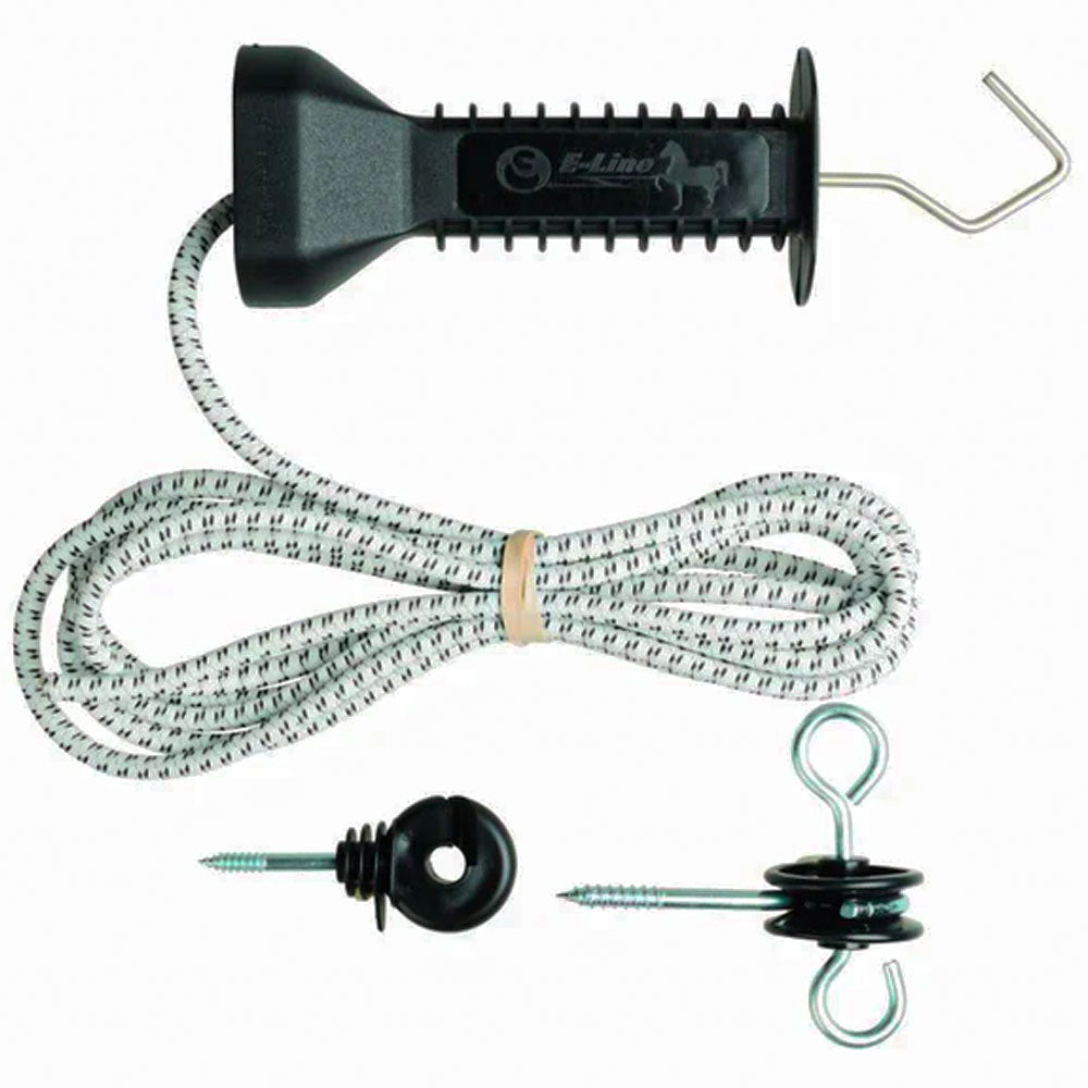 Set cancello per recinzione elettrica in plastica