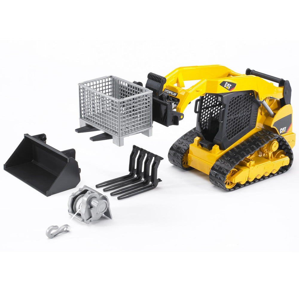 Bruder Caricatore Frontale con Argano Forche per Fieno e Pallet