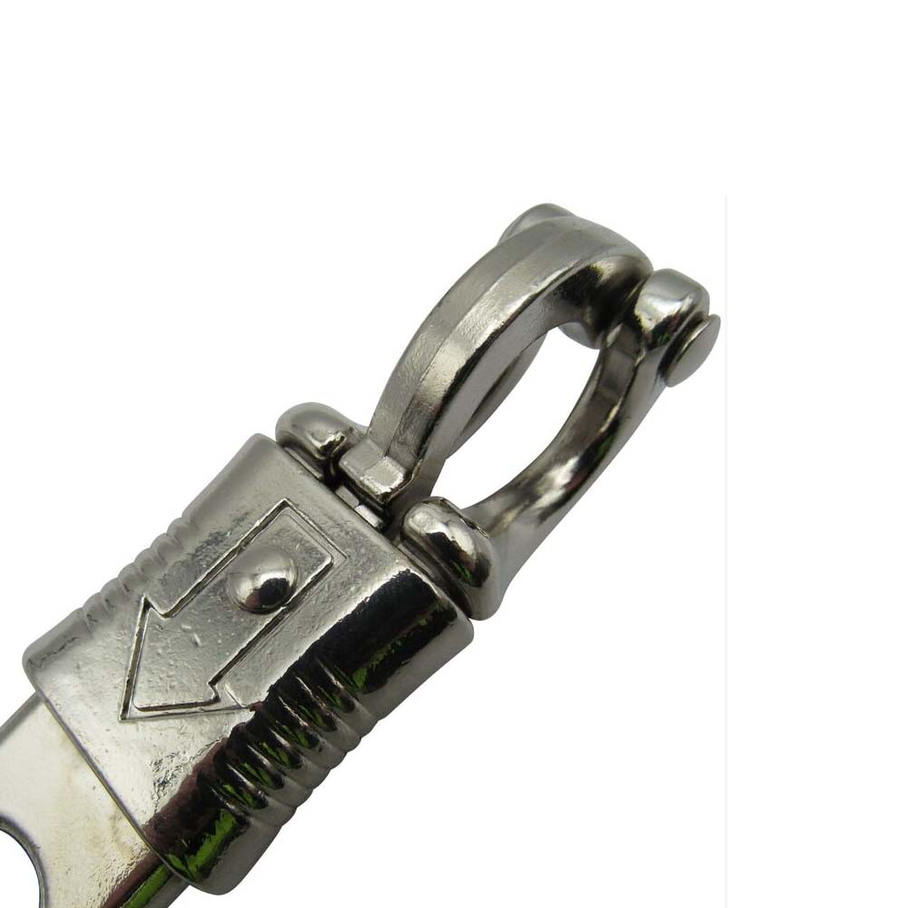 Moschettone Zincato Antipanico con Cameretta Fissa per Cavezza