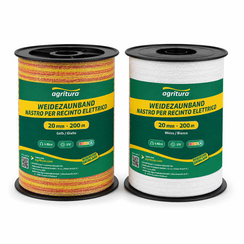 Nastro per recinzioni 4N - 20mm, lunghezza 200m