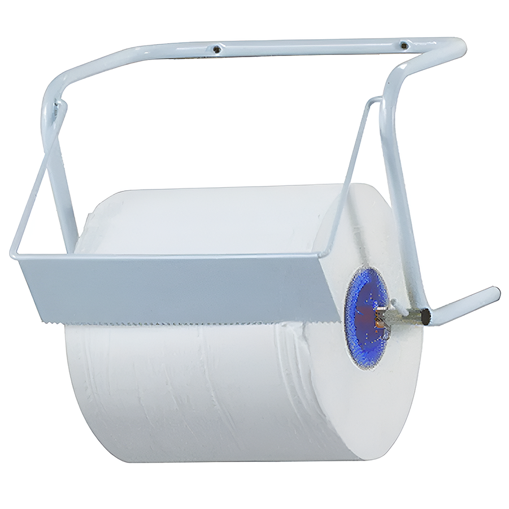 Supporto da muro per rotoloni di carta assorbente