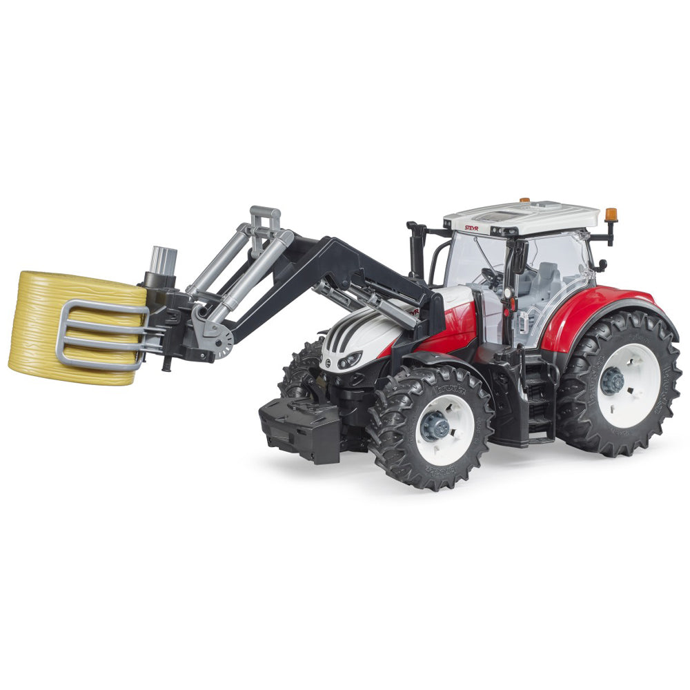 Bruder Accessori Forca per Balle con 1 Balla Rotonda