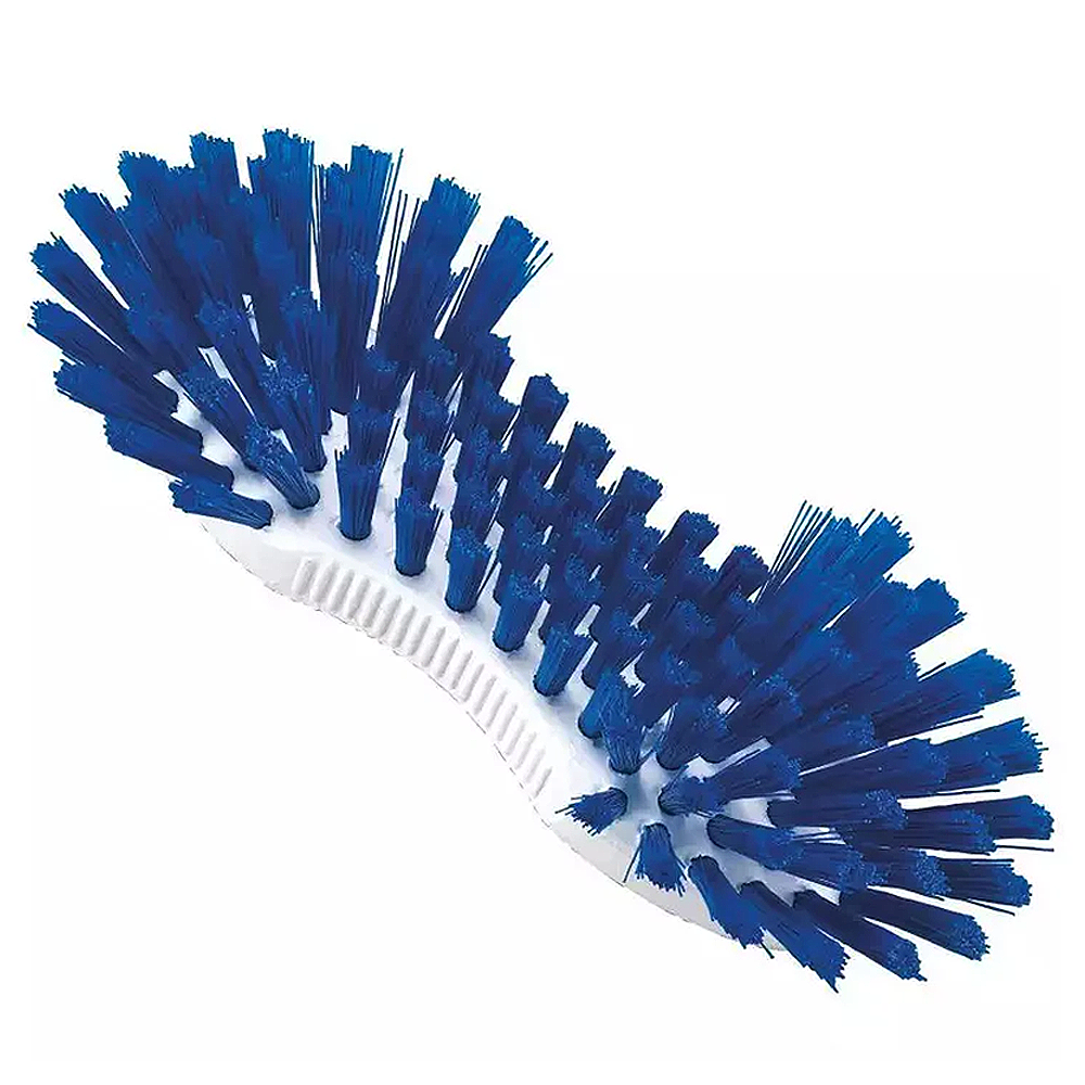 Spazzola setole dure per bidoni latte - blu