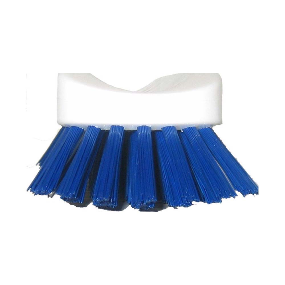 Spazzola setole dure per bidoni latte - blu