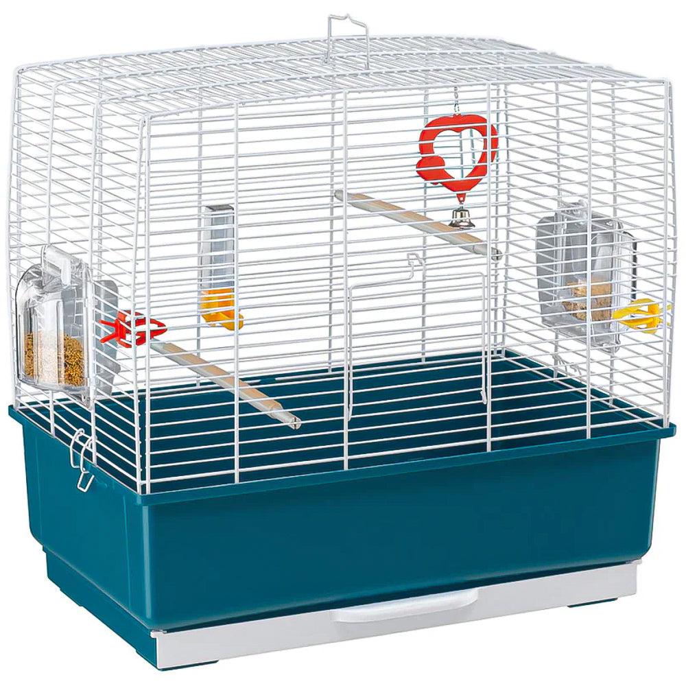 Rekord 3 Gabbia bianca per uccelli