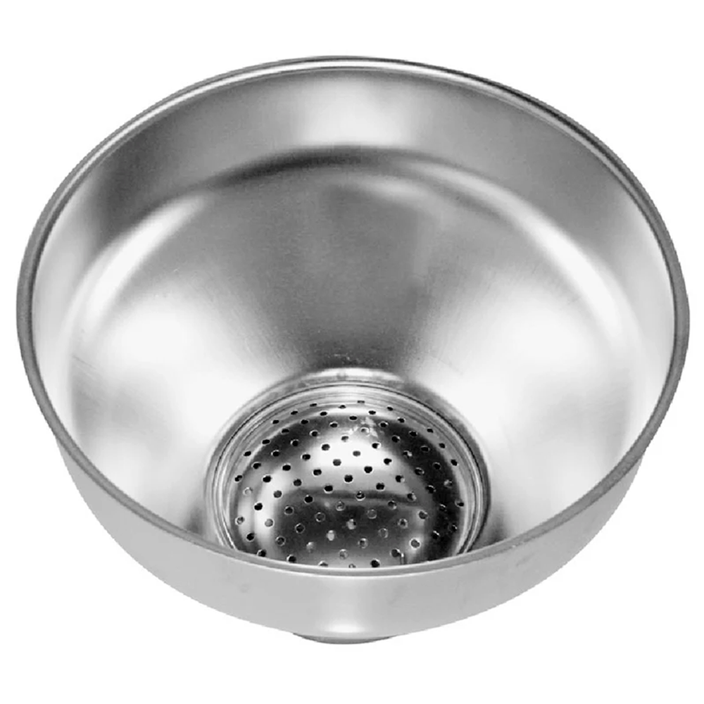 Colino in Acciaio Inox per Latte con Filtro a Imbuto