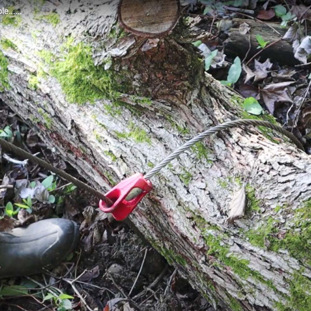 Tirante Choker Forestale Fune Acciaio