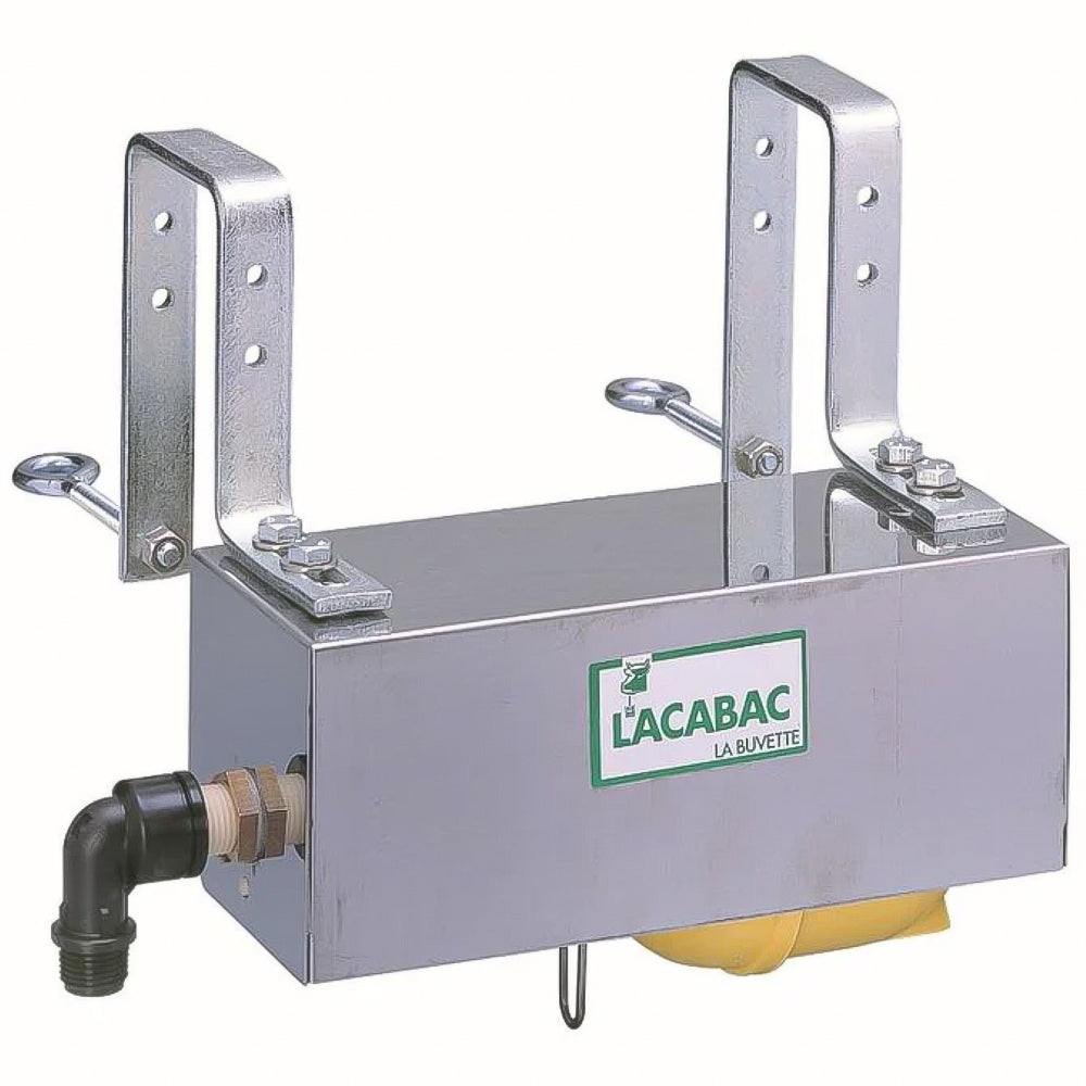 Valvola a galleggiante incorporata (bassa pressione) - Alloggiamento in acciaio inossidabile, valvola in plastica, attacco da ¾"