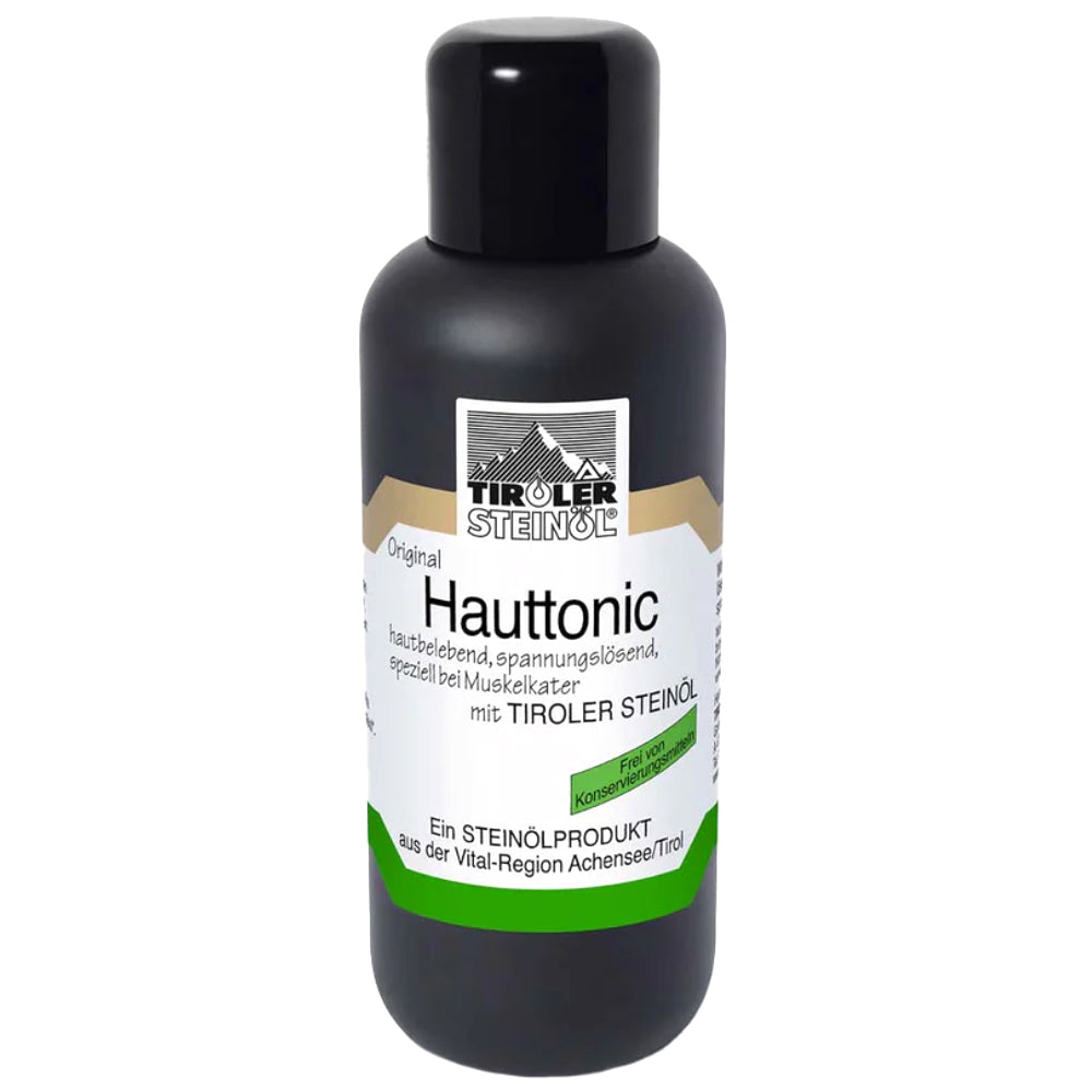Tonico per pelle con olio di pietra tirolese