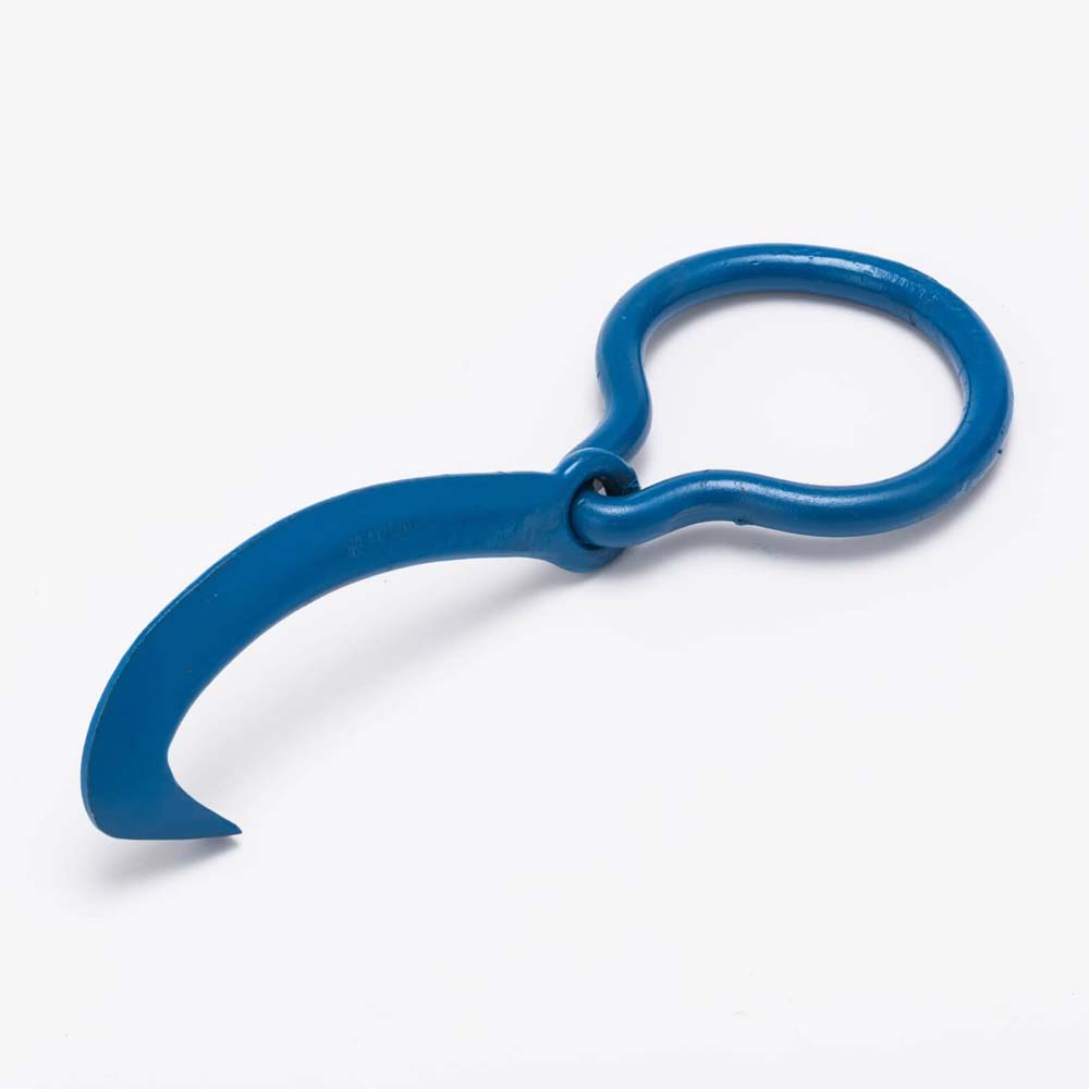 Gancio forgiato con anello